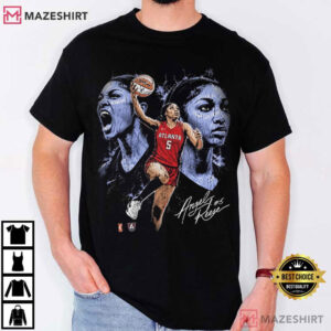 Angel Reese Basketball Player Atlanta Dream T Shirt (1)