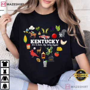 Kentucky It's Where My Story Begins Bluegrass State Gift T Shirt (3)