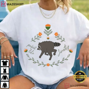 Perfect Like Jimothy Floral Raccoon Proud Rustic T Shirt (1)