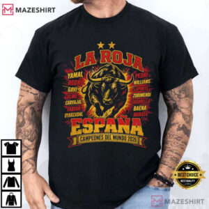 La Roja Champions Spain World Cup 2026 Soccer Fan Gift T Shirt (4)