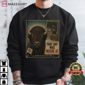 Buffalo National Park Funny Do Not Pet The Fluffy Cows T Shirt (2)
