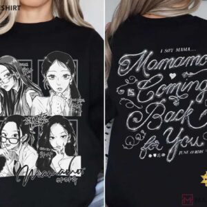 Mamamoo 4ward Tour 2026 Concert Fan Art Kpop Fan T Shirt (2)