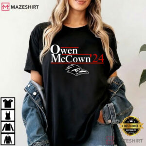 UTSA Roadrunners Owen McCown 2024 Football T Shirt (4)