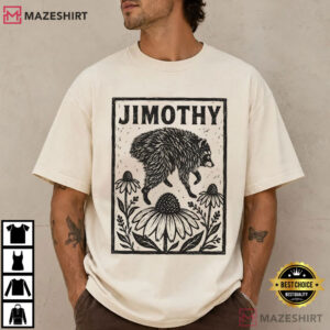 Jimothy Trendy Raccoon Meme Animal Lovers T Shirt (4)