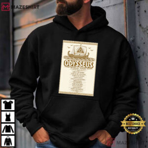 Odysseus World Tour Ancient Greece Mythology T Shirt (4)