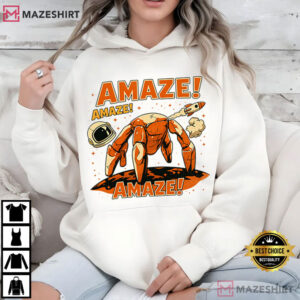 Amaze Rocket Rocky Project Hail Mary Sci Fi Alien Book Lover T Shirt (4)