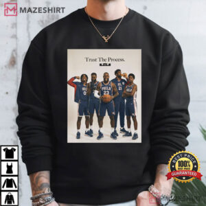 LeBron James Philly Trust The Process Philadelphia Basketball T Shirt (3)