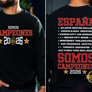 Espana Somos Campeones Del Mundo 2026 Spain World Champion T Shirt (1)