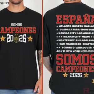 Espana Somos Campeones Del Mundo 2026 Spain World Champion T Shirt ( (3)