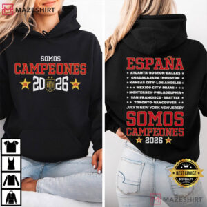 Espana Somos Campeones Del Mundo 2026 Spain World Champion T Shirt ( (4)