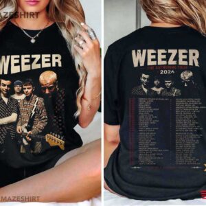 Weezer The Gathering Tour 2026 Concert Vintage Alternative Rock T-Shirt