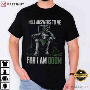 Doctor Doom Marvel Villain Quote Avengers Doomsday T Shirt (1)