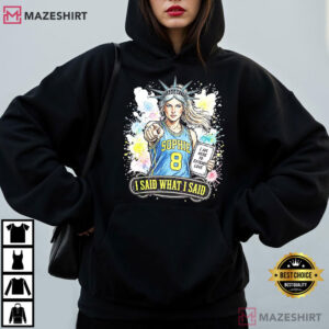 Sophie Cunningham ET Liberty Parody Funny Basketball Meme T Shirt (3)