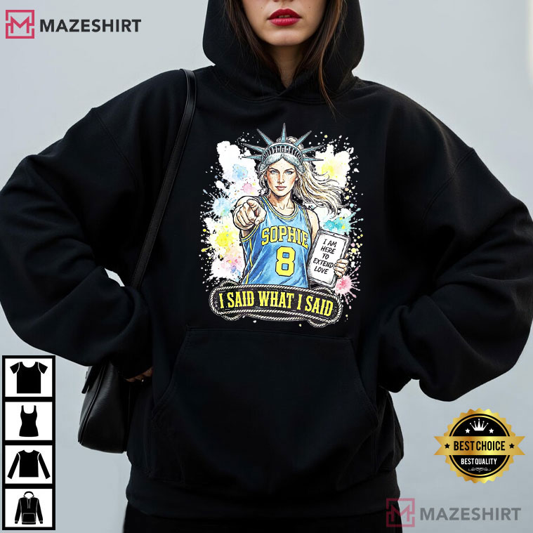 Sophie Cunningham ET Liberty Parody Funny Basketball Meme T-Shirt Sophie Cunningham ET Liberty Parody Funny Basketball Meme T-Shirt
