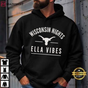 Ella Langley Wisconsin Nights Ella Vibes Country Concert Western T Shirt (2)