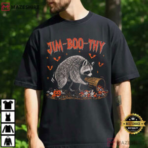 Halloween Jimothy Raccoon Jim Boo Thy Meme T Shirt (1)