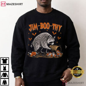 Halloween Jimothy Raccoon Jim Boo Thy Meme T Shirt (2)