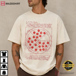 Marvel Vitruvian Pizza Tom Holland Spider Man T Shirt (1)