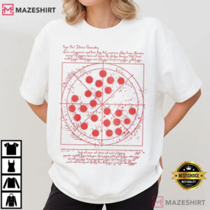Marvel Vitruvian Pizza Tom Holland Spider Man T Shirt (3)