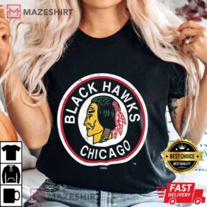 Vintage Chicago Blackhawks Logo NHL Hockey T Shirt (4)