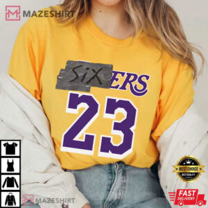 Duct Tape Sixers Lebron Basketball Philadelphia James T Shirt (4)