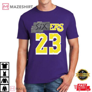 Duct Tape Sixers Lebron Basketball Philadelphia James T Shirt (1)