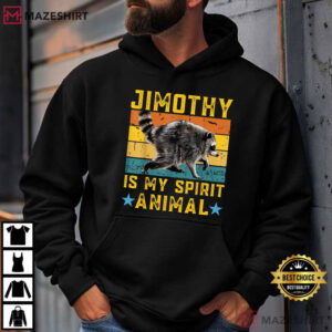 Jimothy Raccoon Is My Spirit Animal Vintage T Shirt (2)