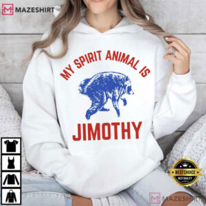 Raccoon My Spirit Animal Is Jimothy Animal Lovers T Shirt (1)