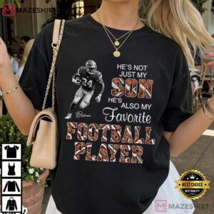 Football Player Grandson Game Day Personalized T Shirt (2)