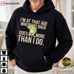 Frog Aging My Back Goes Out More Sarcastic T Shirt (4)