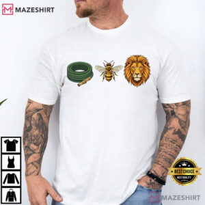 Hose Bee Lion Icons Funny Hoes Be Lying Pun Intended T Shirt (1)