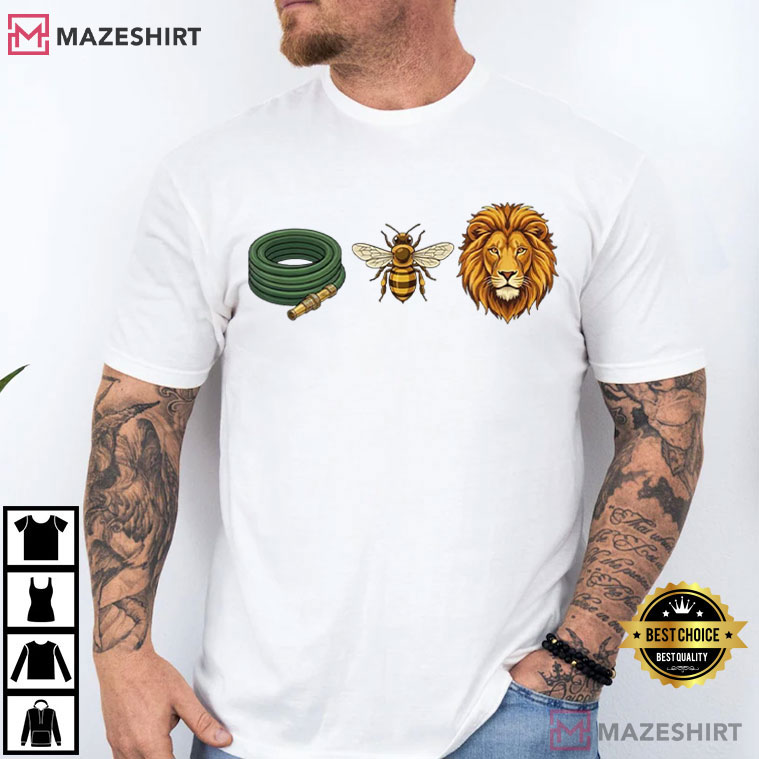 Hose Bee Lion Icons Funny Hoes Be Lying Pun Intended T-Shirt Hose Bee Lion Icons Funny Hoes Be Lying Pun Intended T-Shirt