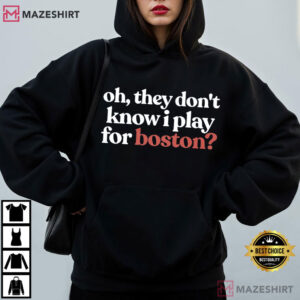 Heated Rivalry They Don't Know I Play For Boston Hockey Movie T Shirt (2)
