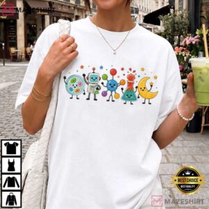 STEM Teacher Cute Science Teacher Elementary Chemistry Biology Lab T-Shirt
