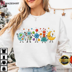 STEM Teacher Cute Science Teacher Elementary Chemistry Biology Lab T S