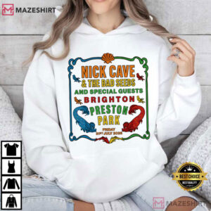 Nick Cave And The Bad Seeds Brighton Preston Park Tour 2026 T Shirt (4)