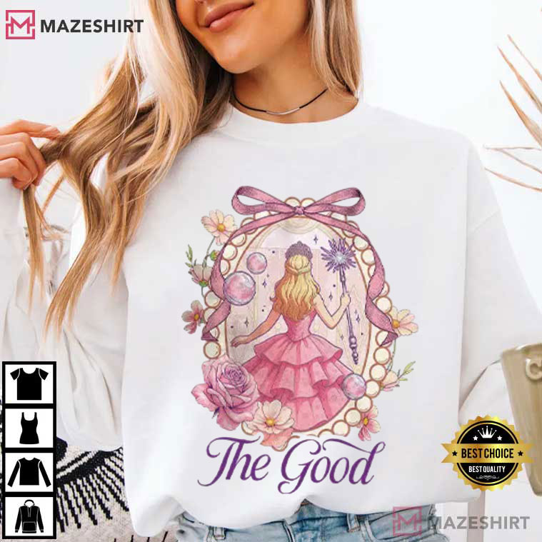 Wicked For Good Glinda The Good Movie T-Shirt Wicked For Good Glinda The Good Movie T-Shirt