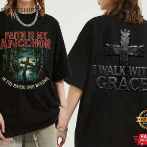 Faith Is My Anchor Cross In Bayou Christian T Shirt (3)