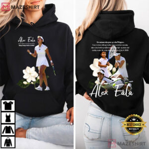 Alex Eala Vintage Filipino Tennis Champion Graphic T Shirt (4)