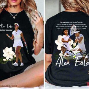Alex Eala Vintage Filipino Tennis Champion Graphic T-Shirt