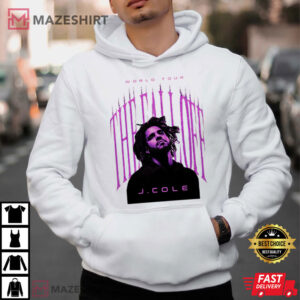 J Cole World The Fall Off World Tour Merch Hip Hop Rap Concert T Shirt (2)