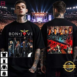 Bon Jovi Forever Tour 2026 Concert Rock Band Fan Merch T Shirt (1)