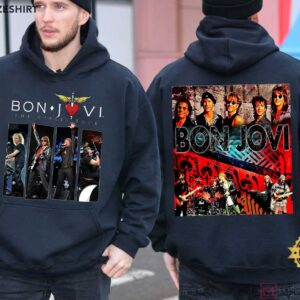 Bon Jovi Forever Tour 2026 Concert Rock Band Fan Merch T Shir (3)