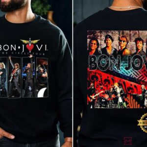 Bon Jovi Forever Tour 2026 Concert Rock Band Fan Merch T Shir (4)