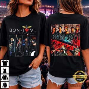 Bon Jovi Forever Tour 2026 Concert Rock Band Fan Merch T Shir