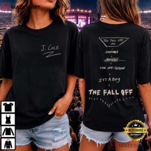 J Cole The Fall Off Tour 2026 Rap Music Fan Gift T Shirt (2)