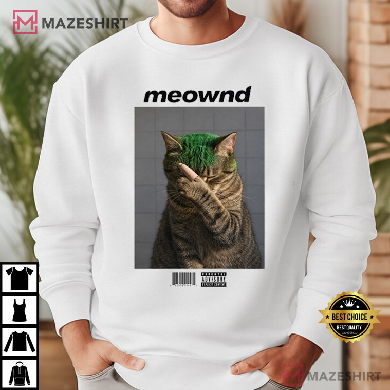 Frank Purrcean Meownd Cat Funny Music T-Shirt Frank Purrcean Meownd Cat Funny Music T-Shirt