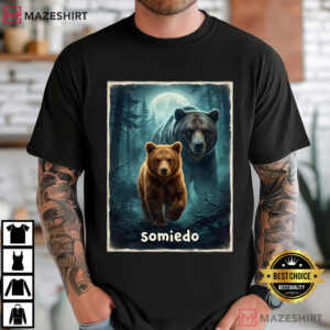 Bear Lover Somiedo Bear Funny Animal Lover T Shirt (1)