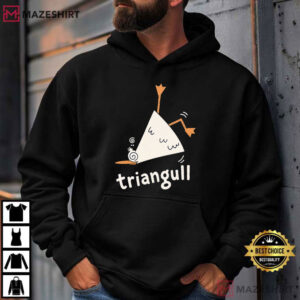 Triangull Triangle Seagull Bird Pun Cute Animal Wordplay T Shirt (4)