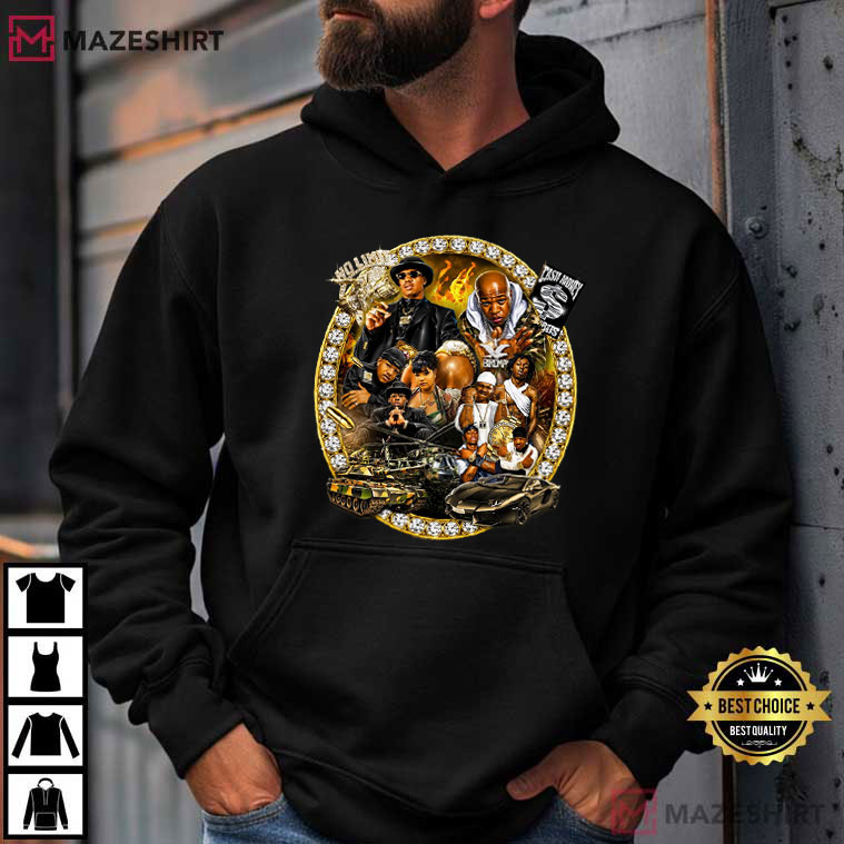 Cash Money Vs No Limit Tour Hip Hop Rap Concert T-Shirt Cash Money Vs No Limit Tour Hip Hop Rap Concert T-Shirt